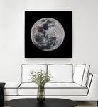 Super Moon by Lorenzo Bustillo on GIANT ART - gray photo illustration