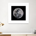 Super Moon by Lorenzo Bustillo on GIANT ART - gray photo illustration