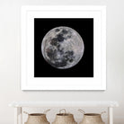 Super Moon by Lorenzo Bustillo on GIANT ART - gray photo illustration