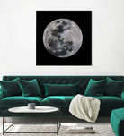 Super Moon by Lorenzo Bustillo on GIANT ART - gray photo illustration