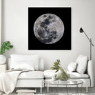 Super Moon by Lorenzo Bustillo on GIANT ART - gray photo illustration