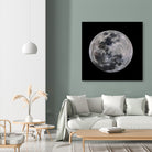 Super Moon by Lorenzo Bustillo on GIANT ART - gray photo illustration