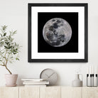 Super Moon by Lorenzo Bustillo on GIANT ART - gray photo illustration