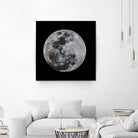 Super Moon by Lorenzo Bustillo on GIANT ART - gray photo illustration