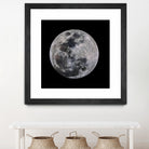 Super Moon by Lorenzo Bustillo on GIANT ART - gray photo illustration