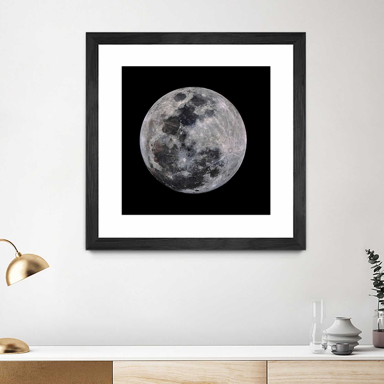 Super Moon by Lorenzo Bustillo on GIANT ART - gray photo illustration