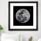 Super Moon by Lorenzo Bustillo on GIANT ART - gray photo illustration