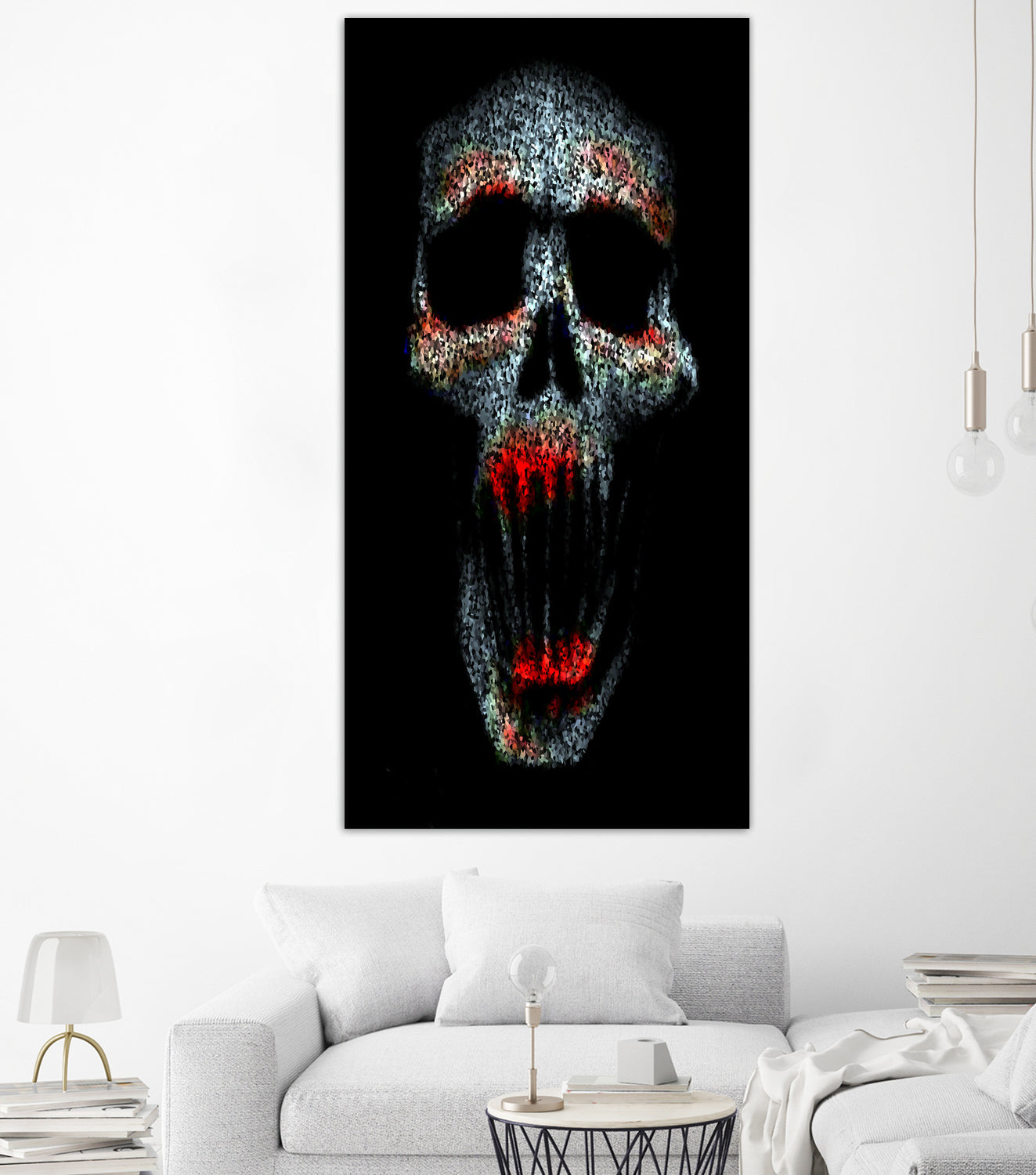 Skull by Rafael Salazar on GIANT ART - black digital painting