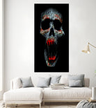 Skull by Rafael Salazar on GIANT ART - black digital painting