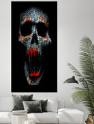 Skull by Rafael Salazar on GIANT ART - black digital painting