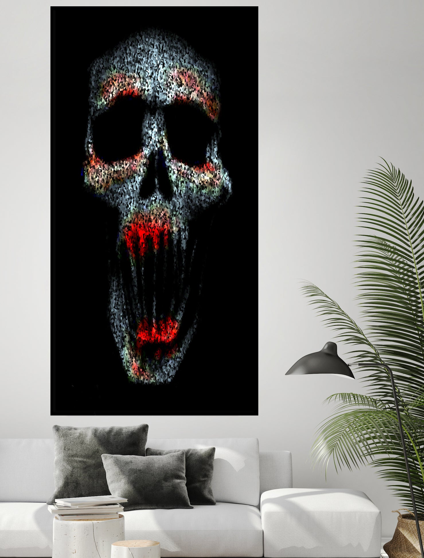 Skull by Rafael Salazar on GIANT ART - black digital painting