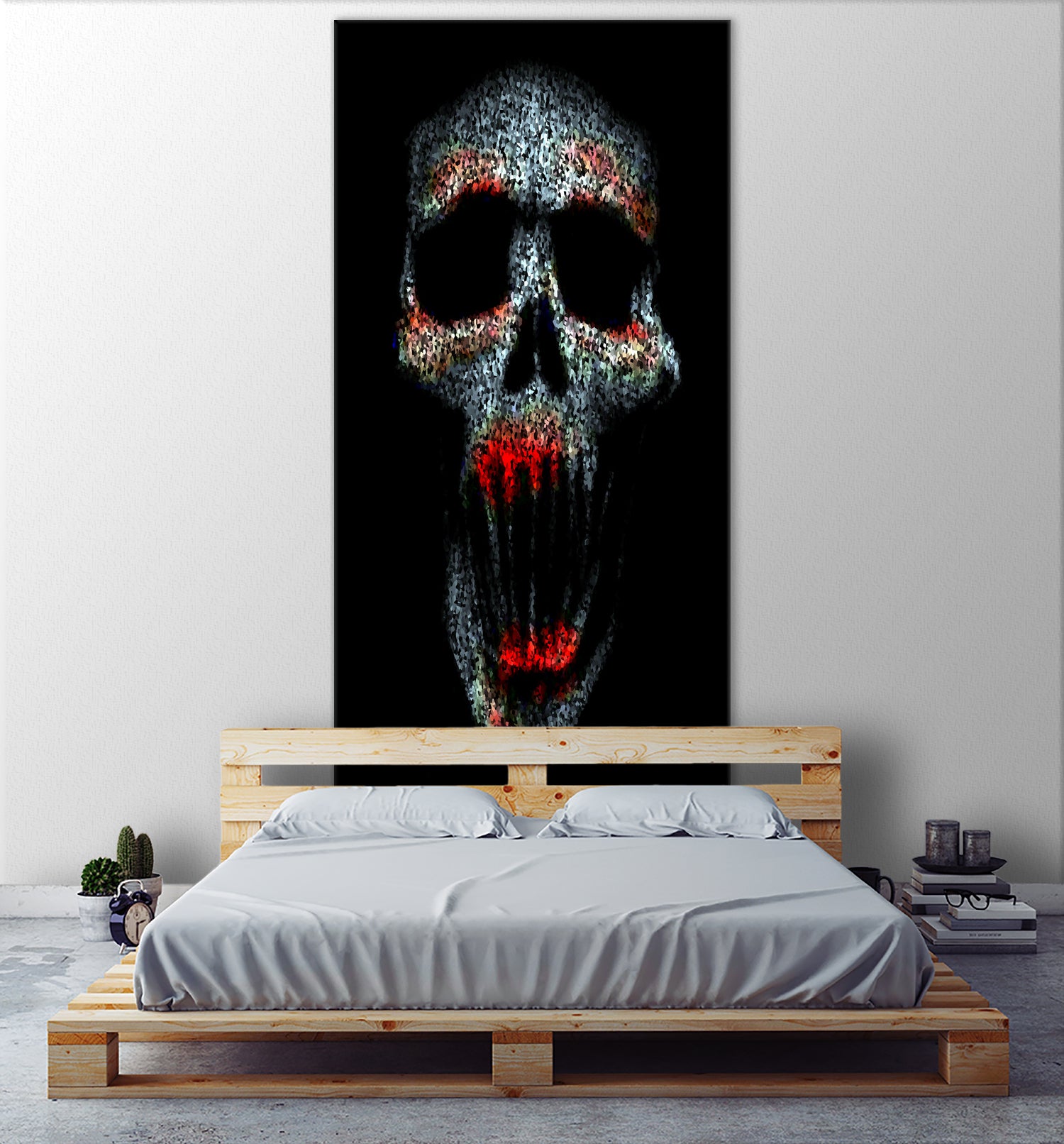 Skull by Rafael Salazar on GIANT ART - black digital painting