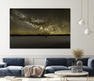 MIlky way rising by Lorenzo Bustillo on GIANT ART - gray photo illustration