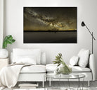 MIlky way rising by Lorenzo Bustillo on GIANT ART - gray photo illustration