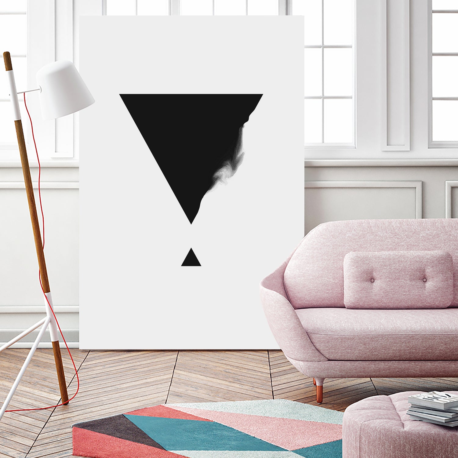 Triangle by Annisa Tiara Utami on GIANT ART - black digital drawing