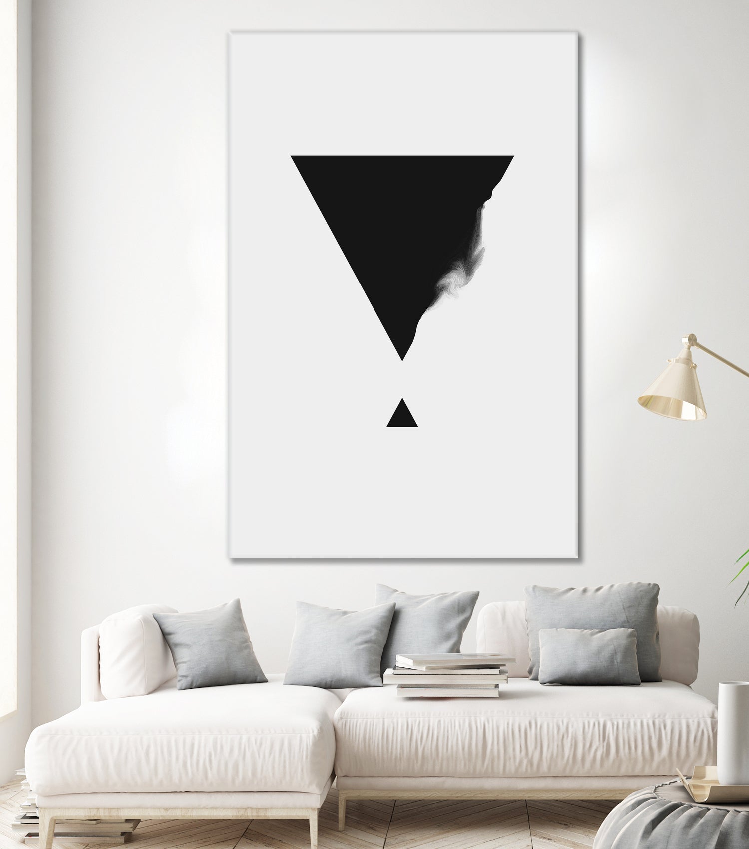 Triangle by Annisa Tiara Utami on GIANT ART - black digital drawing