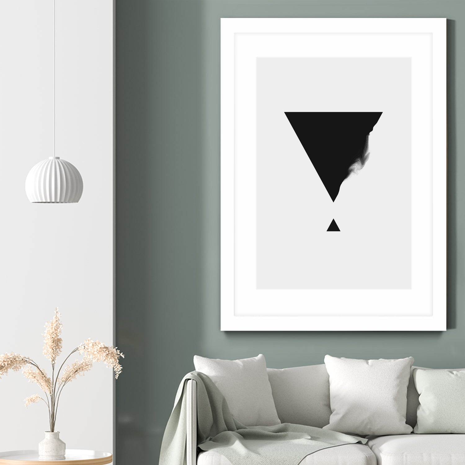 Triangle by Annisa Tiara Utami on GIANT ART - black digital drawing