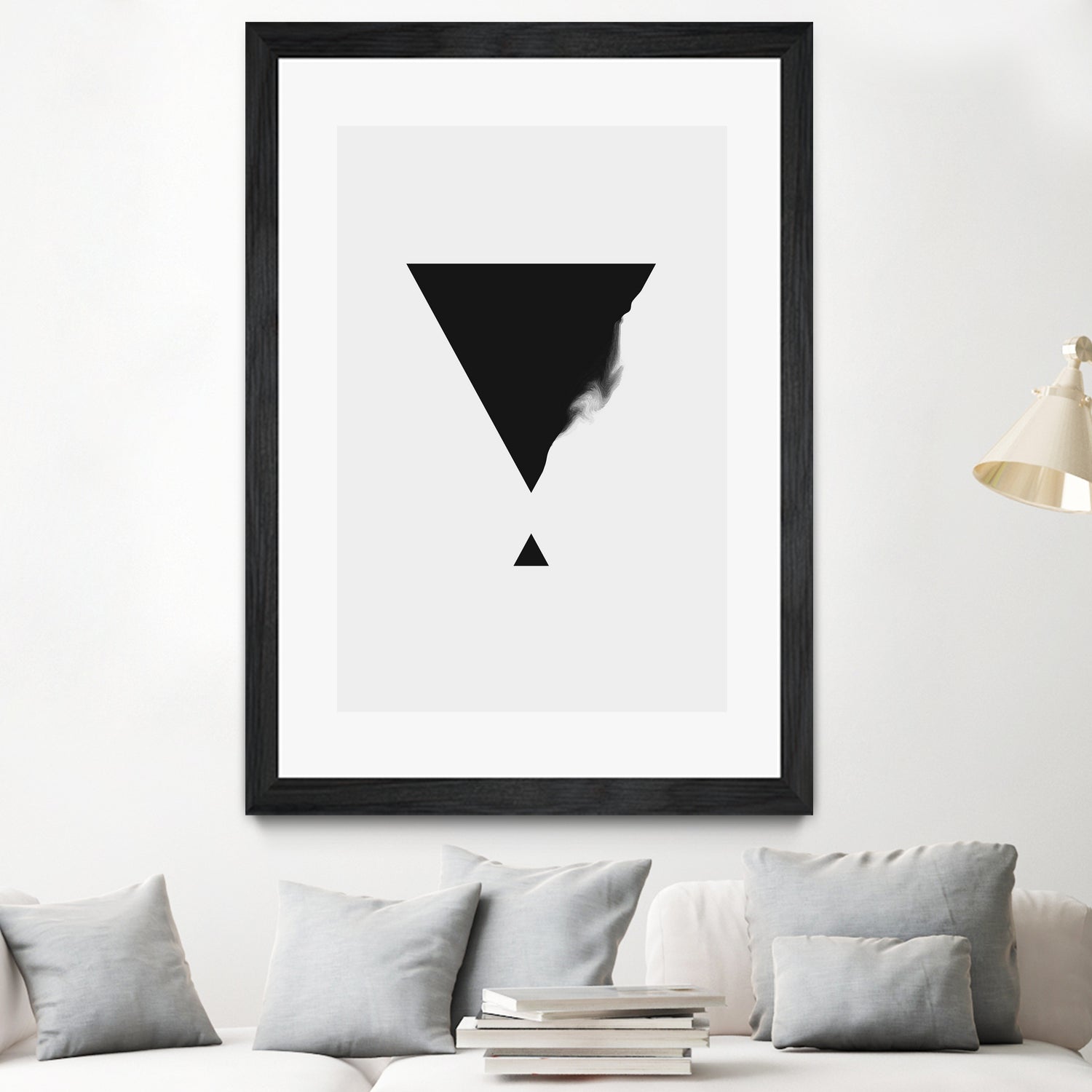 Triangle by Annisa Tiara Utami on GIANT ART - black digital drawing