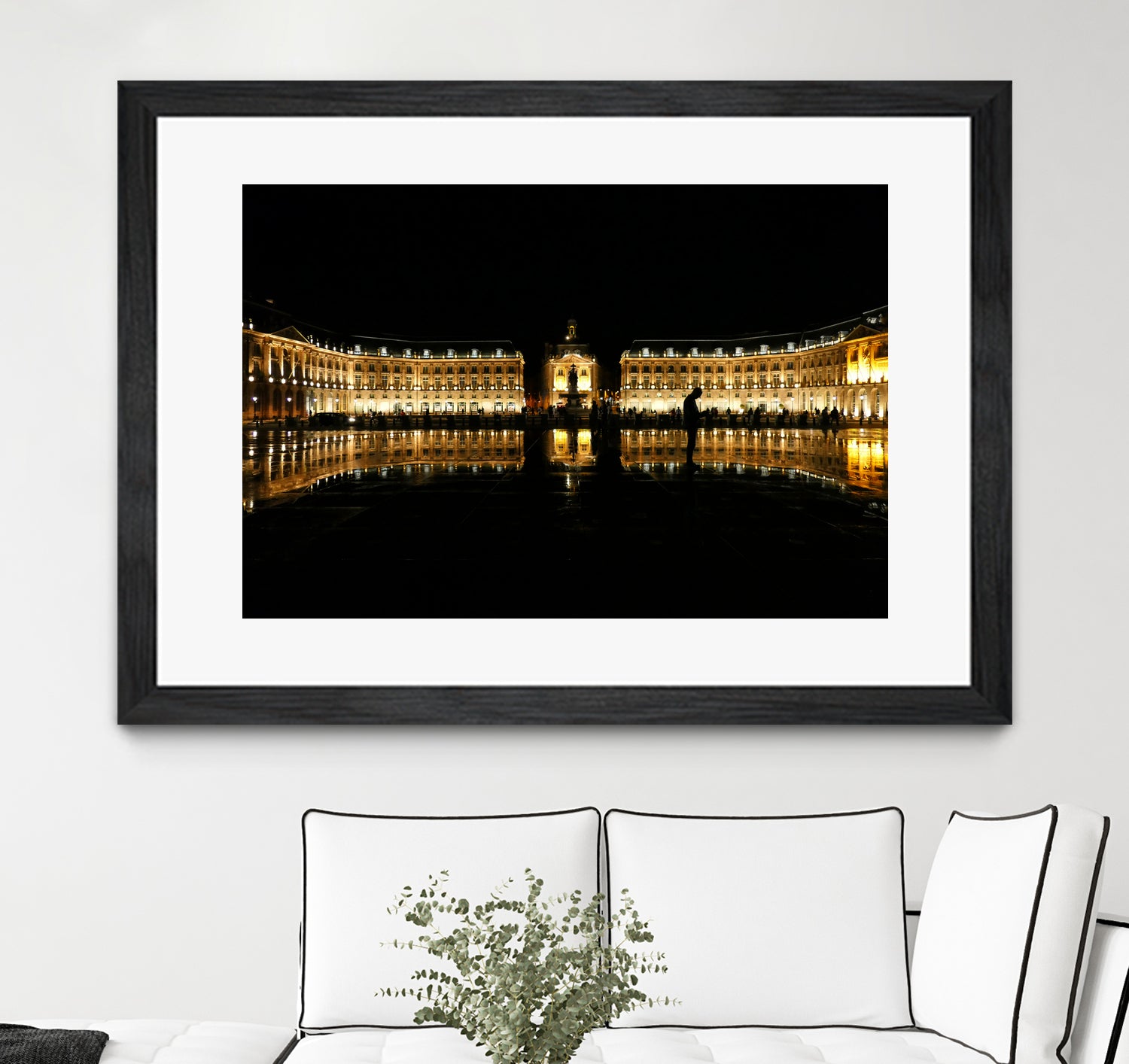 Water Mirror Bordeaux by Lynn Bolt on GIANT ART - black photo illustration