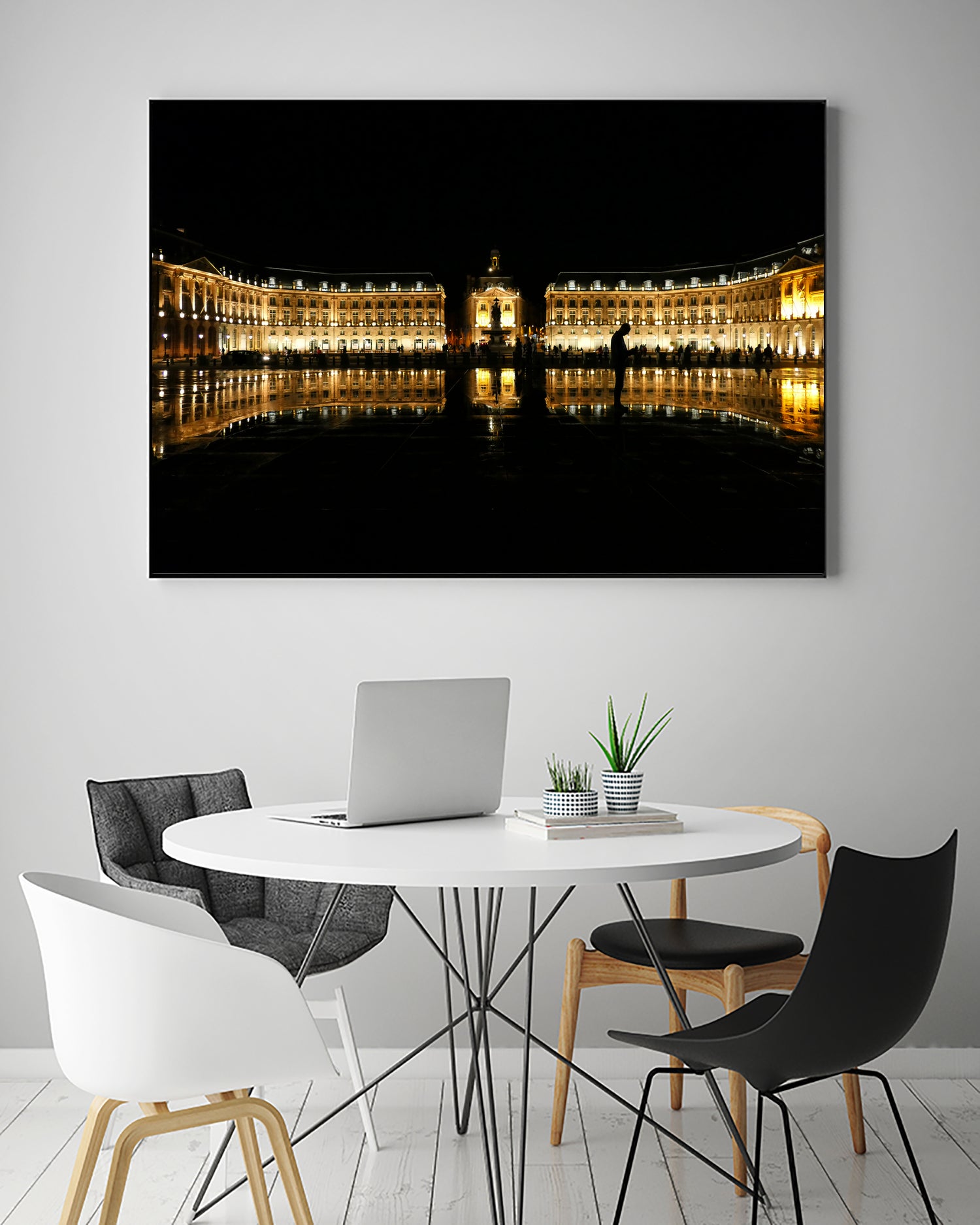 Water Mirror Bordeaux by Lynn Bolt on GIANT ART - black photo illustration