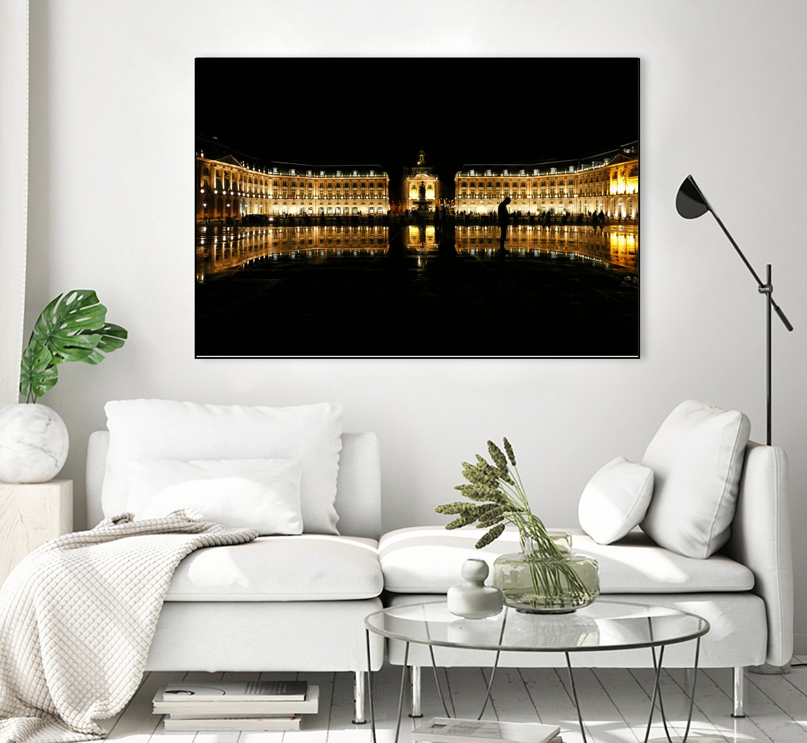 Water Mirror Bordeaux by Lynn Bolt on GIANT ART - black photo illustration