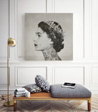 Tattoo Queen by Caterina Lo Cicero on GIANT ART - black digital painting