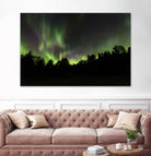 Quebec Northern Lights by Lorenzo Bustillo on GIANT ART - gray photo illustration