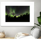 Quebec Northern Lights by Lorenzo Bustillo on GIANT ART - gray photo illustration