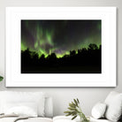 Quebec Northern Lights by Lorenzo Bustillo on GIANT ART - gray photo illustration