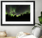 Quebec Northern Lights by Lorenzo Bustillo on GIANT ART - gray photo illustration