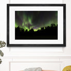 Quebec Northern Lights by Lorenzo Bustillo on GIANT ART - gray photo illustration