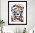 LION 6 by dada22 . on GIANT ART - white digital painting