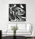 Marble texture I by Tania Amrein on GIANT ART - black digital drawing