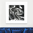 Marble texture I by Tania Amrein on GIANT ART - black digital drawing