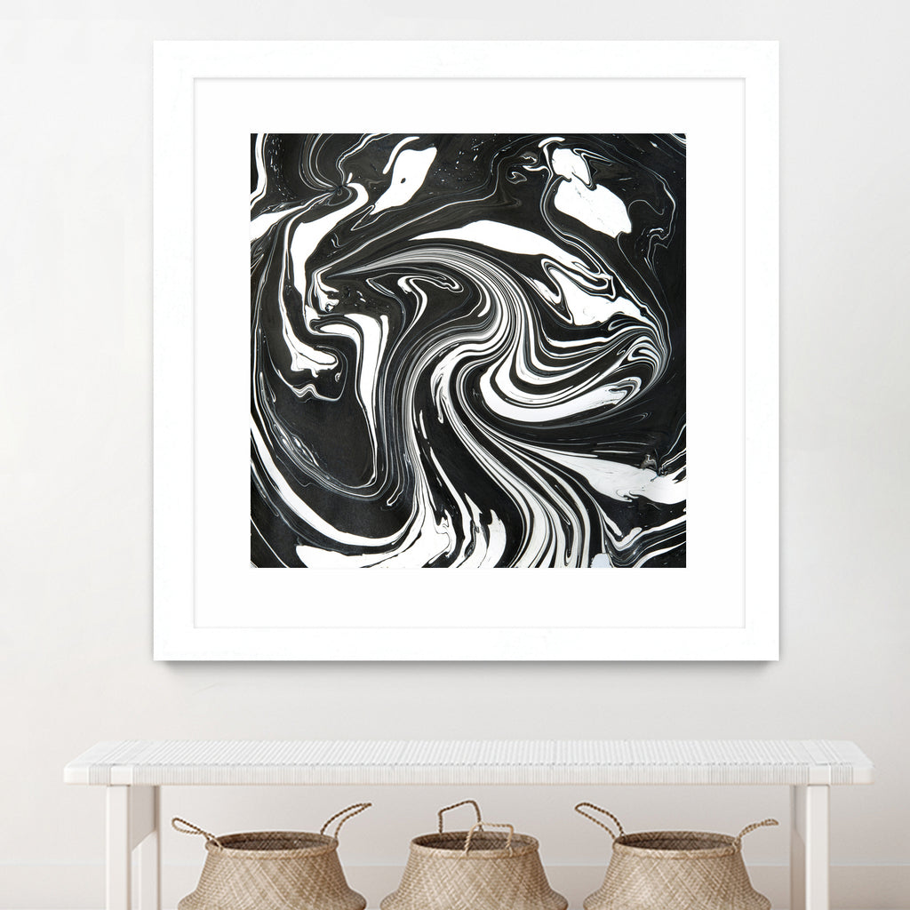 Marble texture I by Tania Amrein on GIANT ART - black digital drawing