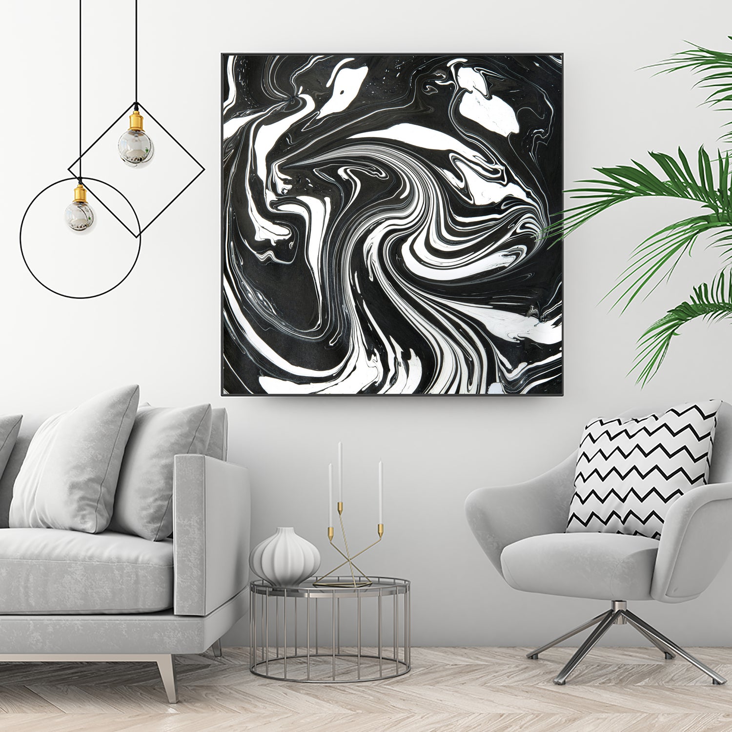 Marble texture I by Tania Amrein on GIANT ART - black digital drawing