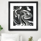 Marble texture I by Tania Amrein on GIANT ART - black digital drawing