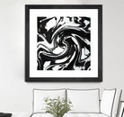 Marble III by Tania Amrein on GIANT ART - black digital drawing