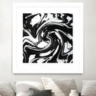 Marble III by Tania Amrein on GIANT ART - black digital drawing