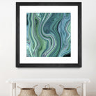 Green marble I by Tania Amrein on GIANT ART - green digital drawing