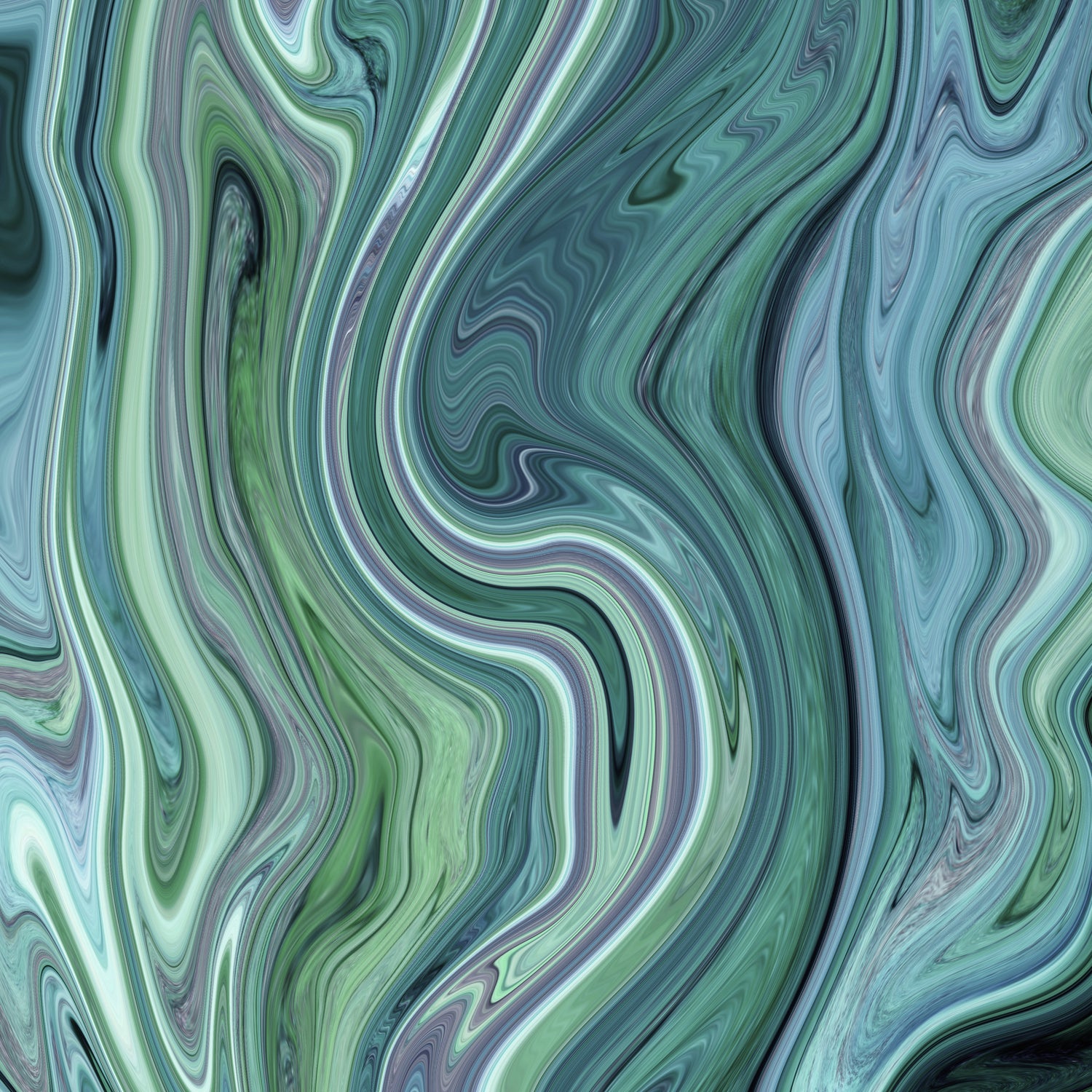 Green marble I by Tania Amrein on GIANT ART - green digital drawing