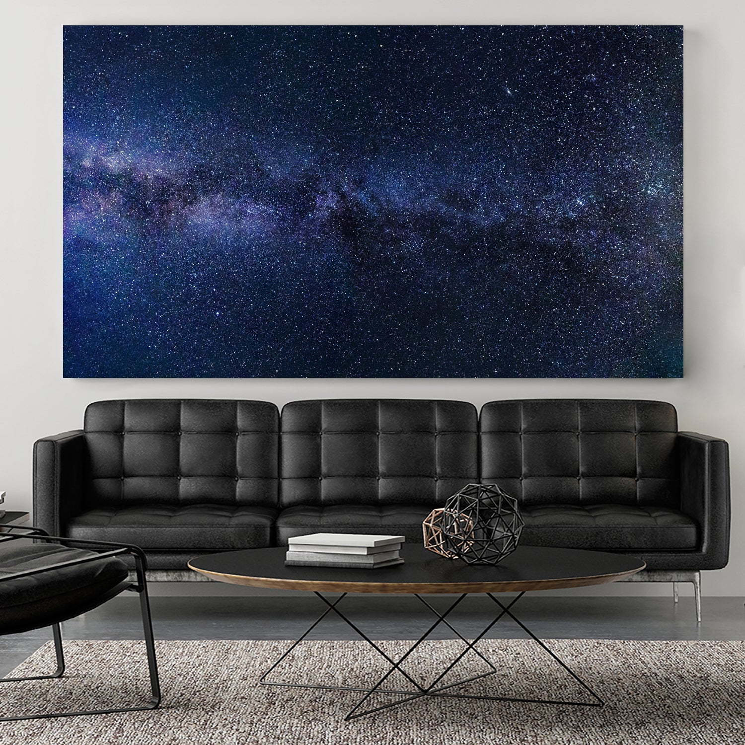 The Milky Way by Leah McPhail on GIANT ART - blue photo illustration