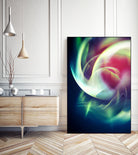 Abstract Art XIII by Tenyo Marchev on GIANT ART - green 3d art