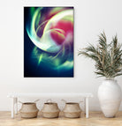 Abstract Art XIII by Tenyo Marchev on GIANT ART - green 3d art