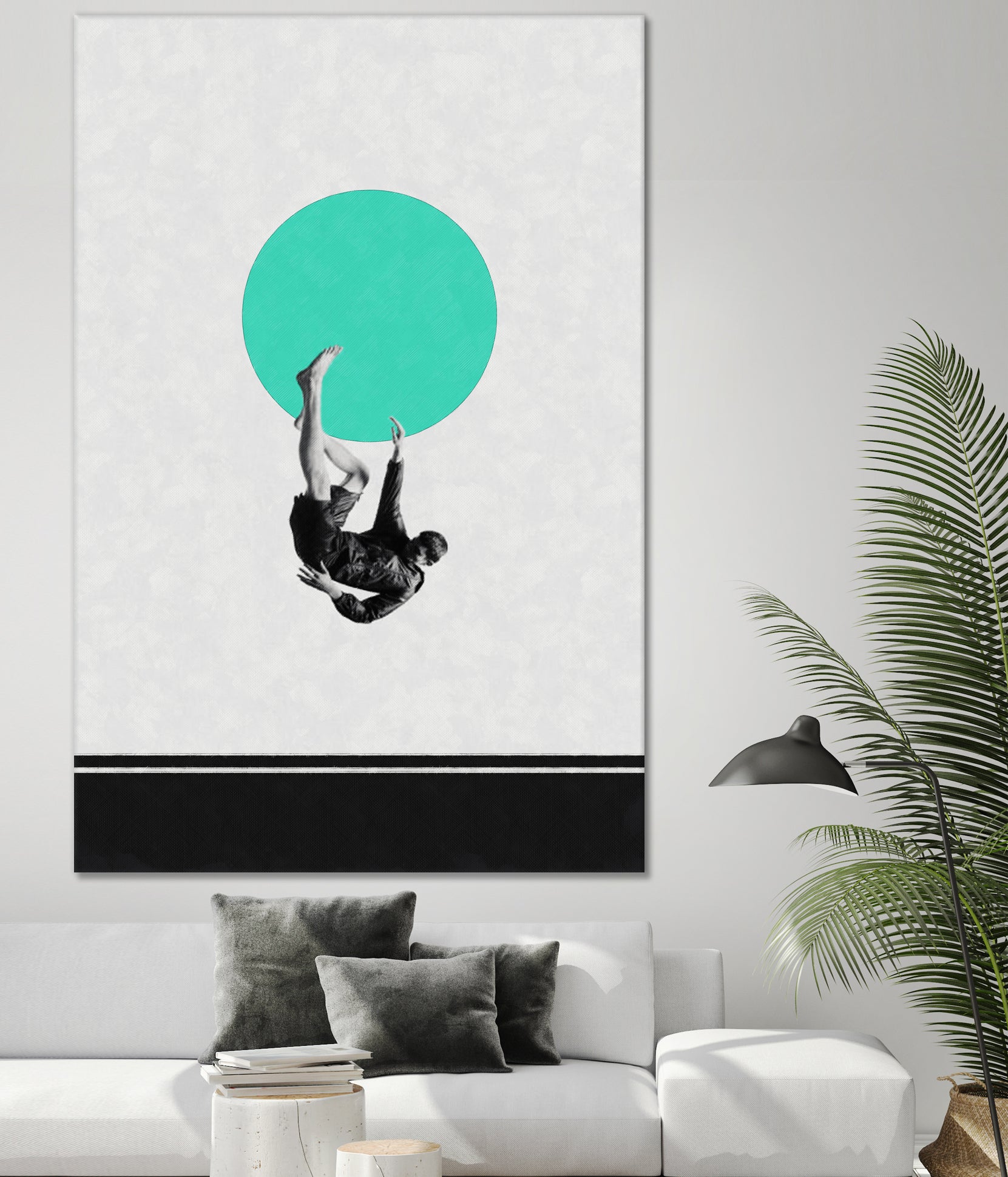 Look at me I'm falling ... by Menelaos Trompoukis on GIANT ART - gray digital drawing