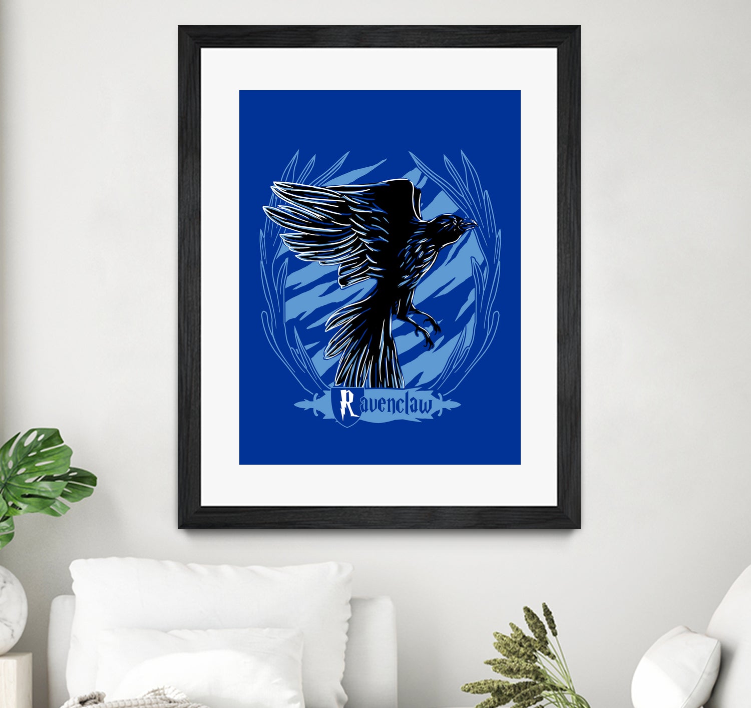 Ravenclaw by Samuel Rodrigues on GIANT ART - blue vector illustration