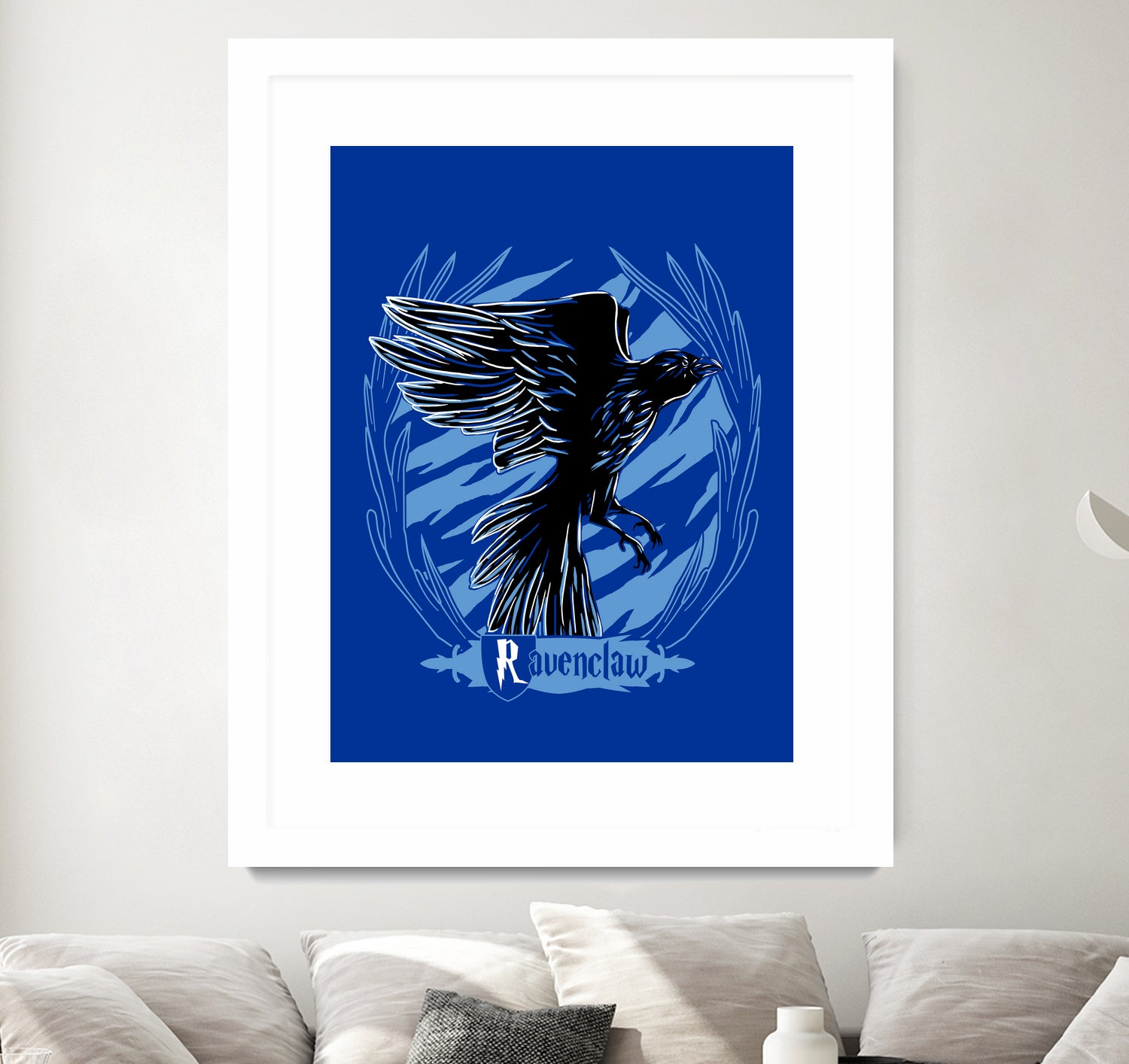 Ravenclaw by Samuel Rodrigues on GIANT ART - blue vector illustration