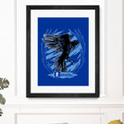 Ravenclaw by Samuel Rodrigues on GIANT ART - blue vector illustration