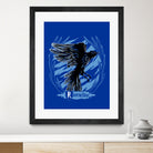 Ravenclaw by Samuel Rodrigues on GIANT ART - blue vector illustration