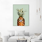 PINEAPPLE OWL by Jonas Loose on GIANT ART - green photo manipulation